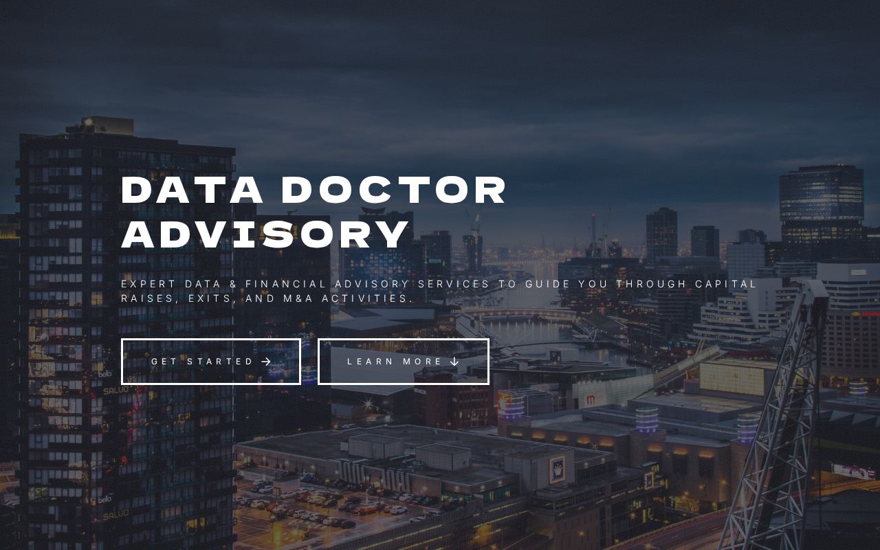 Dat Doctor Data Doctor Advisory